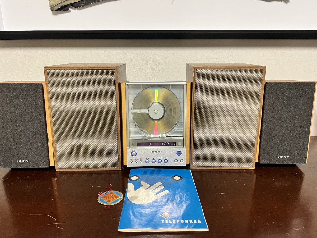 Vintage Telefunken RB40 Hi-Fi Klangbox Speakers – Rare West