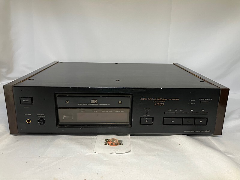 Sony CDP-X7ESD High End CD Player Made in Japan For Parts Free