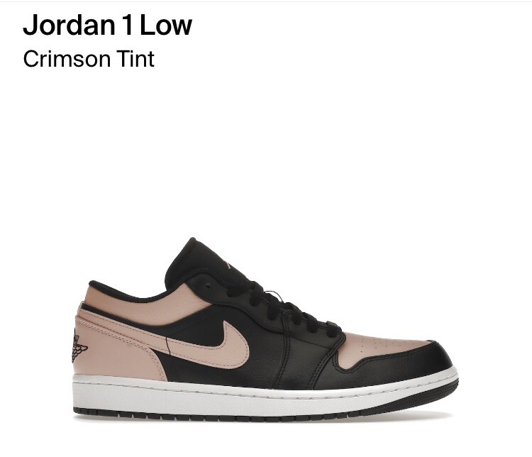 Nike Air Jordan 1 Low Arctic Orange Crimson Tint men 553558-034 | eBay