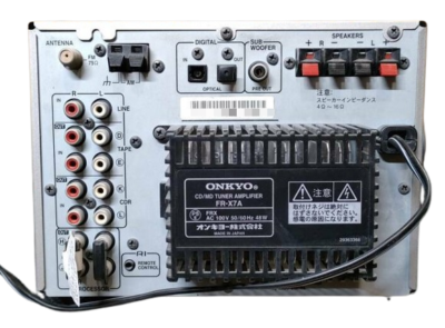 ONKYO FR-X7A CD MD Tuner Amplifier Recorder component system Good