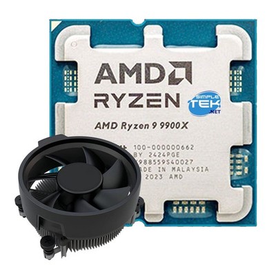 AMD Ryzen 9 9900x Processor Am5 With Graphics HD Integrated 12c