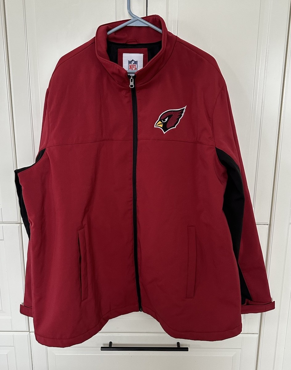 NFL Arizona Cardinals Full Zip Jacket Size XX2L | eBay