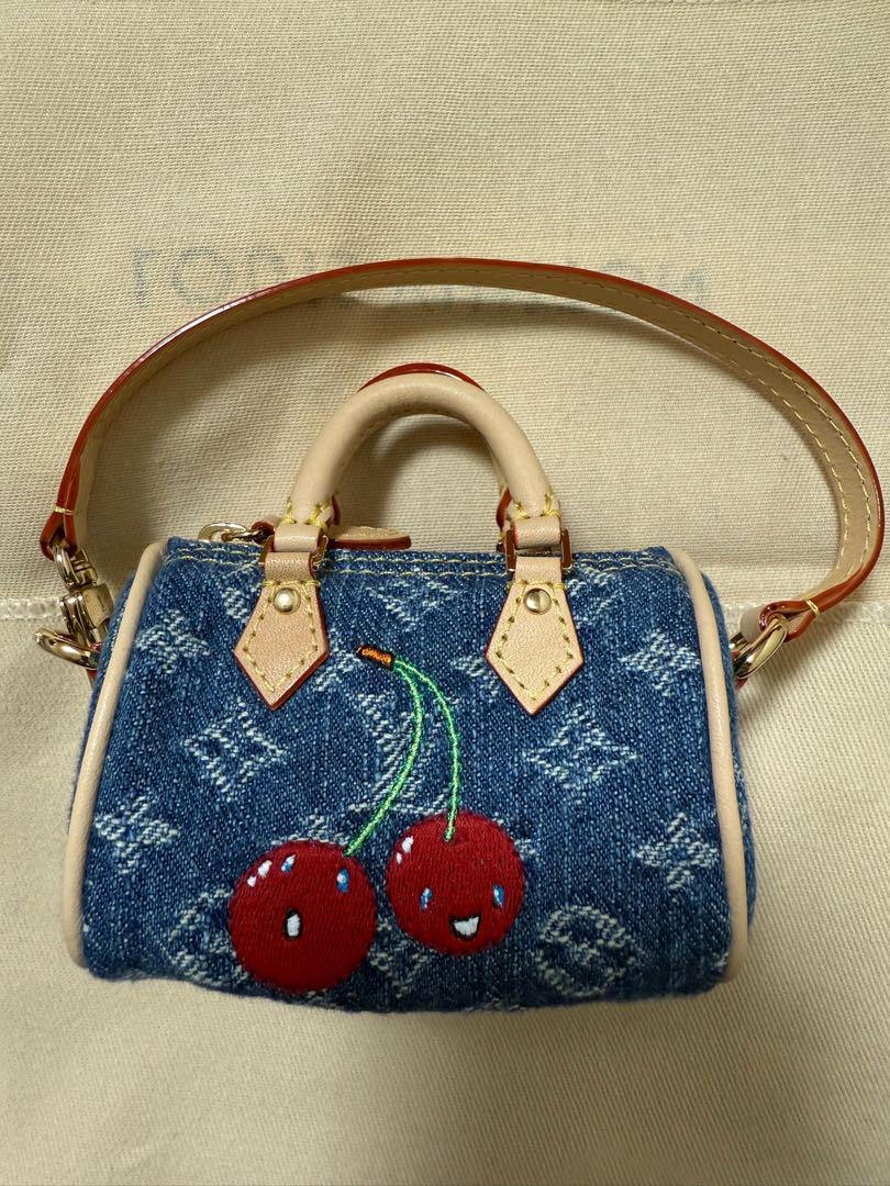 Louis Vuitton x Takashi Murakami M02535 Bag Charm Micro Speedy