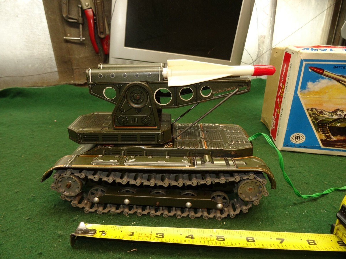 昭和47年製 増田屋 MS-58 MISSILE TANK