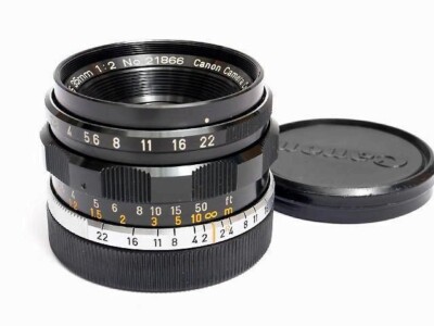 Canon 35mm F2 MF Wide Angle Prime Lens for L39 Leica Full Frame