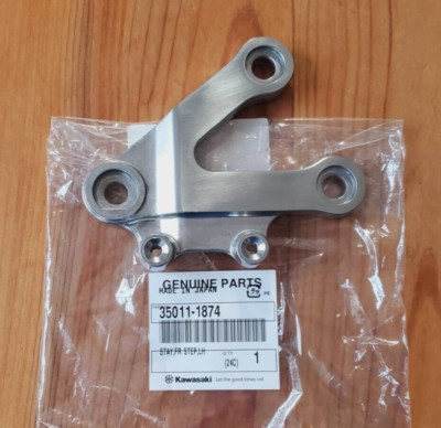 Kawasaki Left Foot Peg Step Mount Stay Ninja ZX6R ZX9R ZX-6R ZX-9R