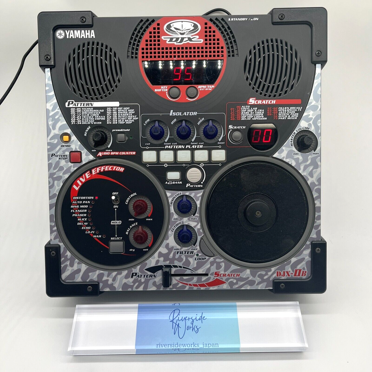 YAMAHA DJX-IIB DJ Mixer Rhythm Machine Sequencer Effector DJXIIB