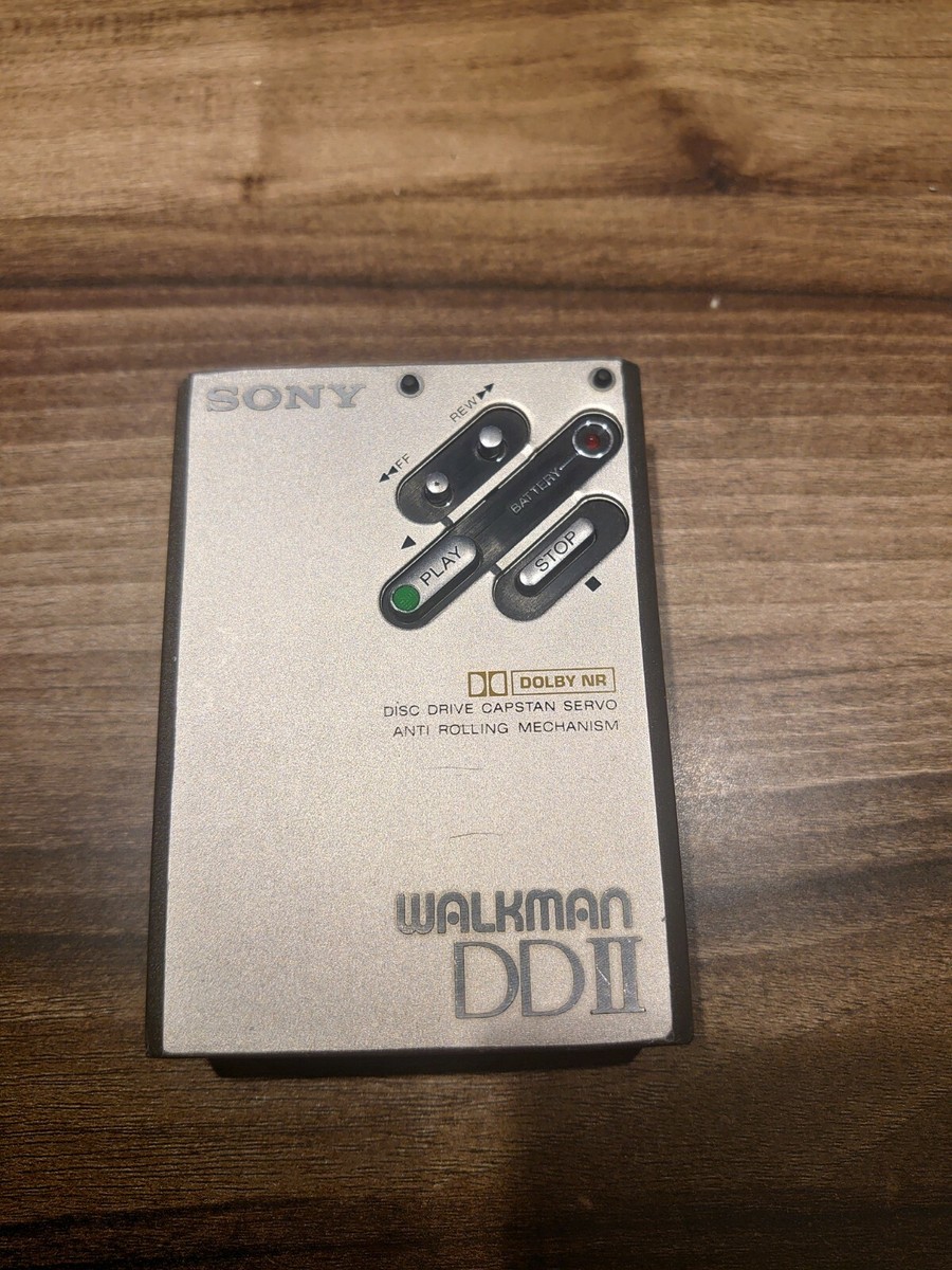 Sony Walkman WM-DD2 Portable Cassette Player | Gray | Cassette