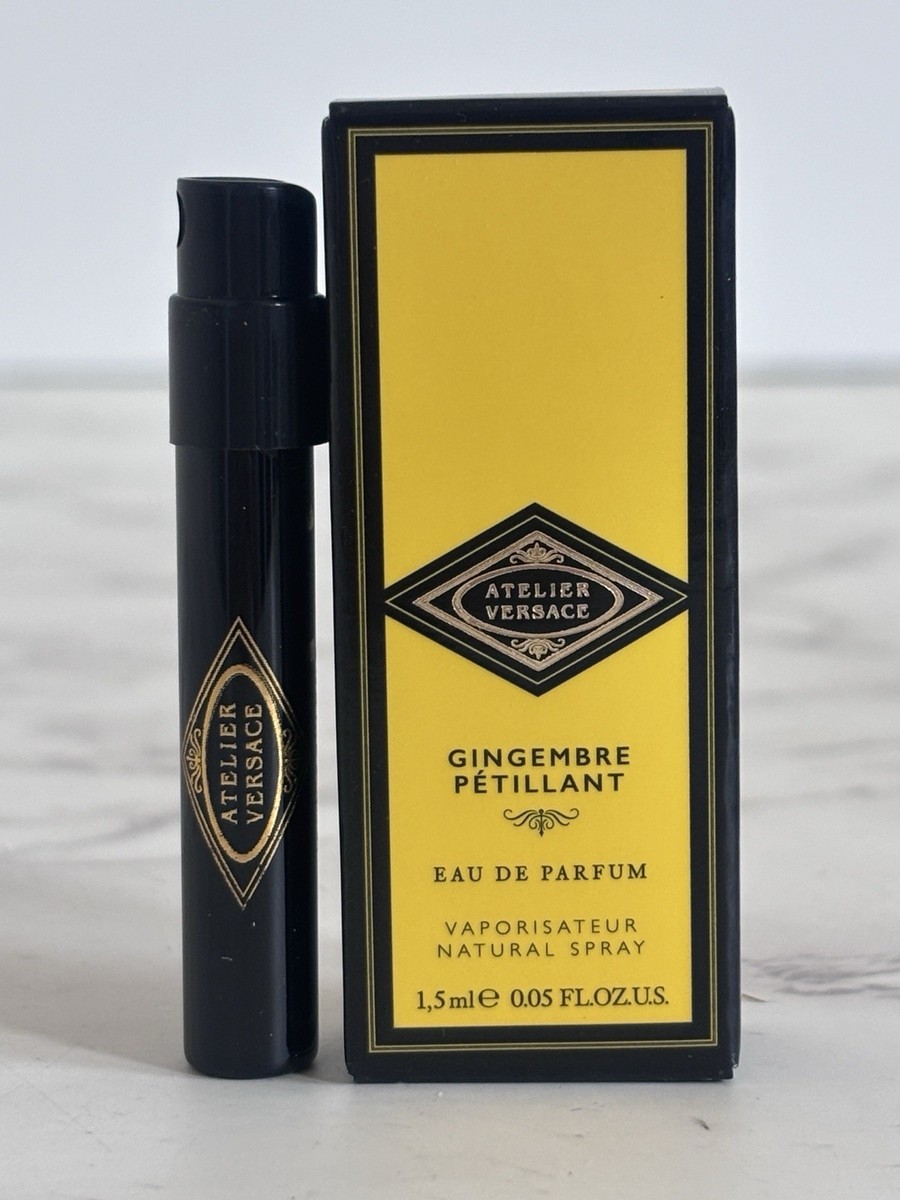 ATELIER VERSACE GINGEMBRE PETILLANT Eau de Parfum - .05 oz spray