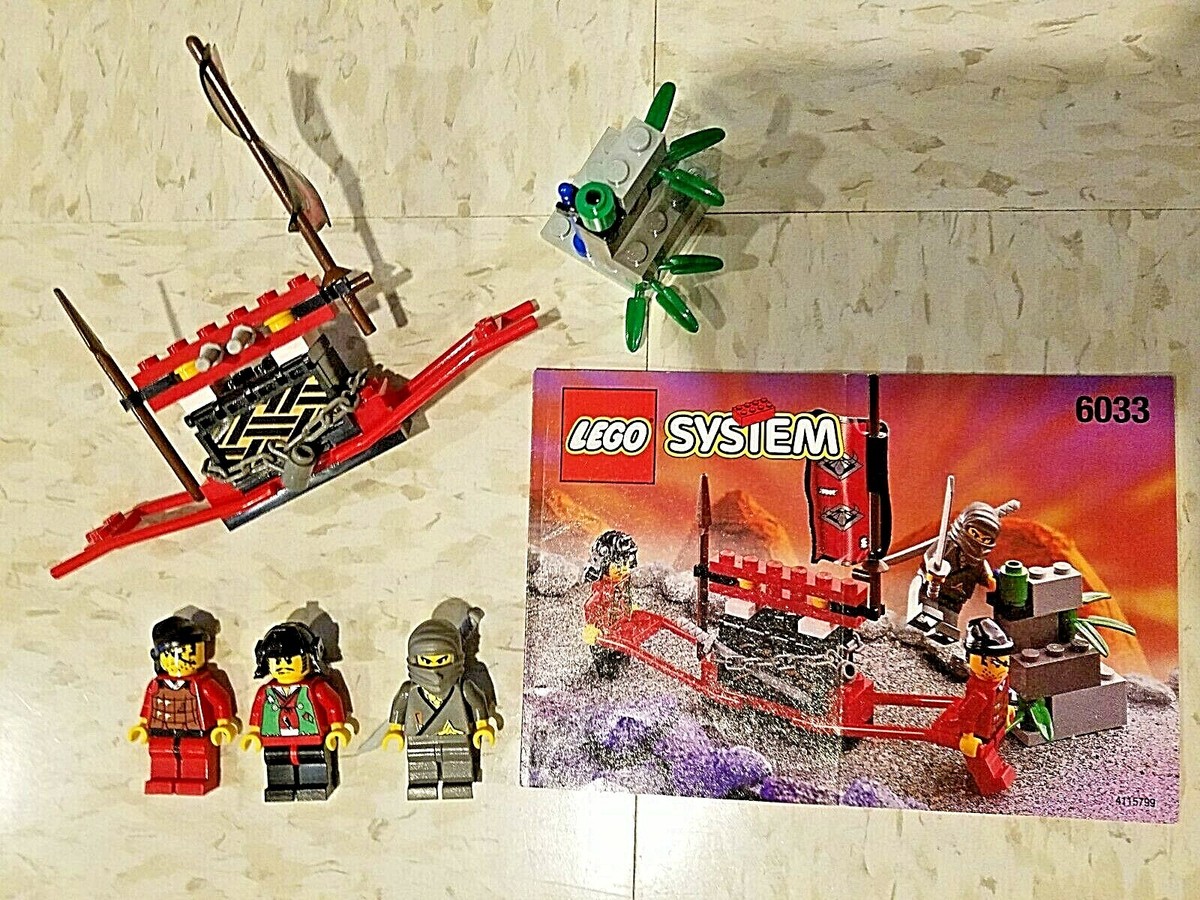LEGO Adventurers Ninja Set 6033 Treasure Transport Complete