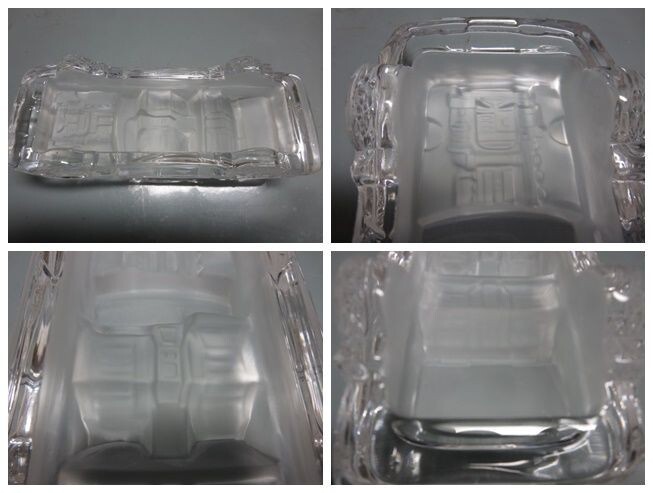 TOYOTA SUPRA Sasaki Crystal Glass Figurine Collectible Made In