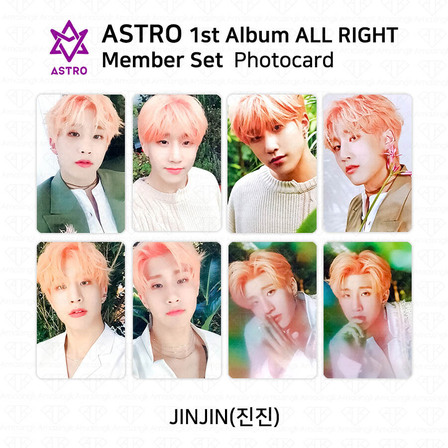 ASTRO 1st Album All Light Official Photocard Photo Card Jinjin K