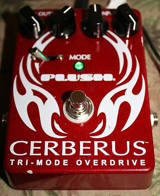 FUCHS PLUSH CERBERUS TRI MODE OVERDRIVE EFFECTS PEDAL OD FREE