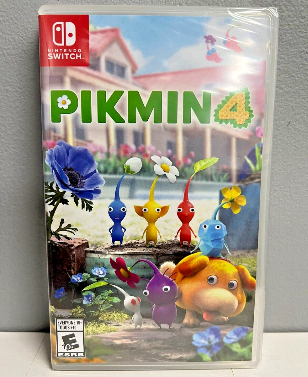 Pikmin 1+2 & 3 Deluxe & 4 Switch New Sealed Bundle Special (Action