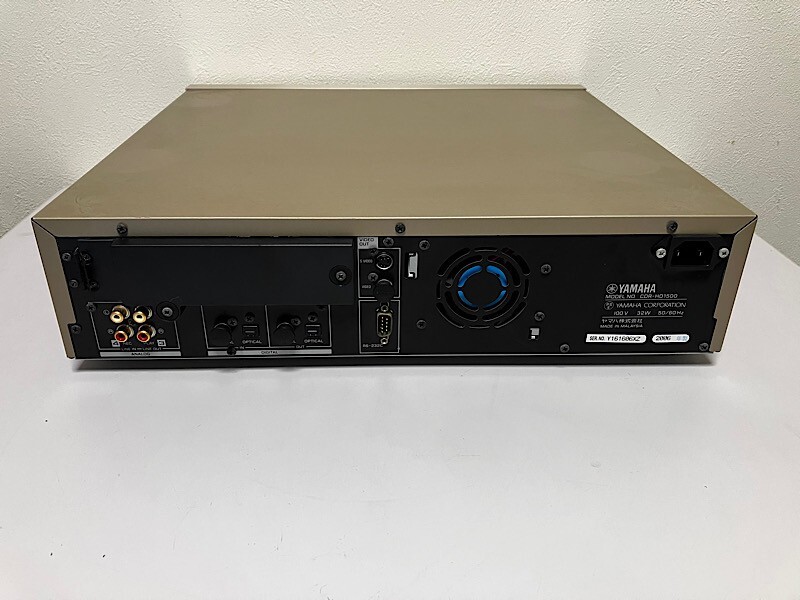 YAMAHA CDR-HD1500 HDD/CD Recorder Player Confirmed Operation Free