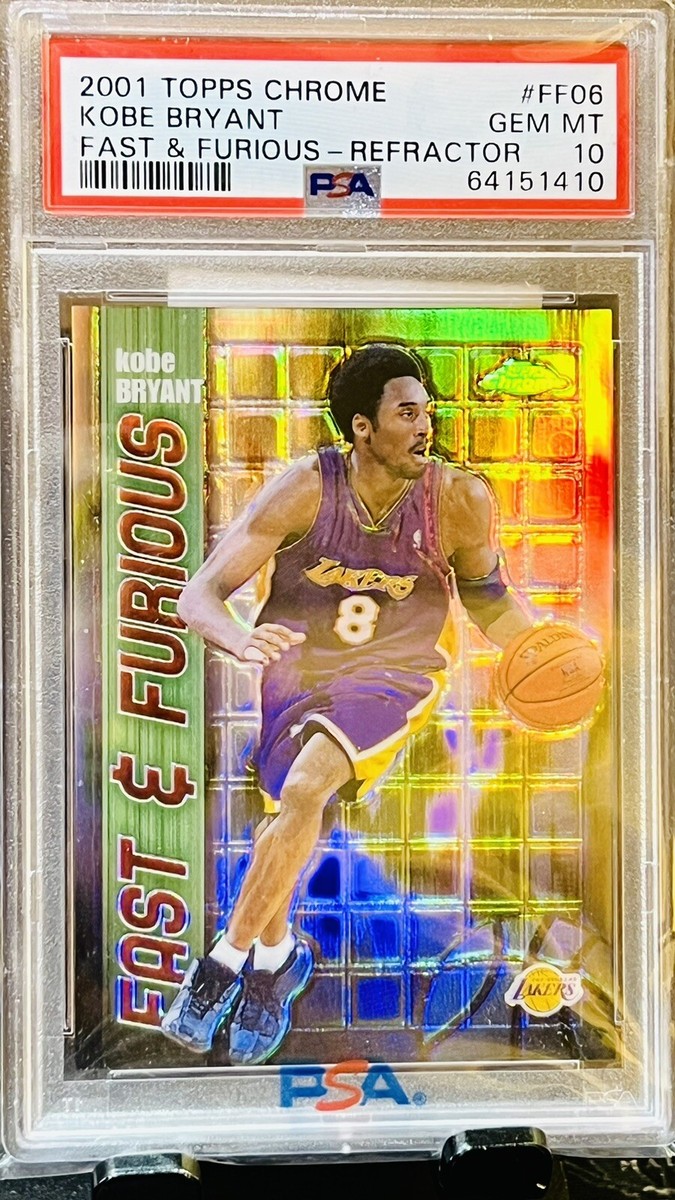 その他 2001 Topps Chrome refractor Kobe Bryant その他 2001 Topps