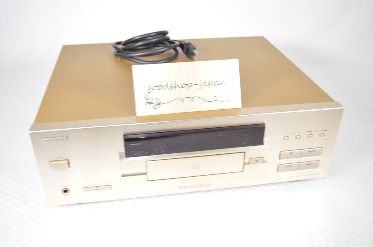 Kenwood DP-7090 CD Player Gold Vintage Audio Tested Excellent | eBay