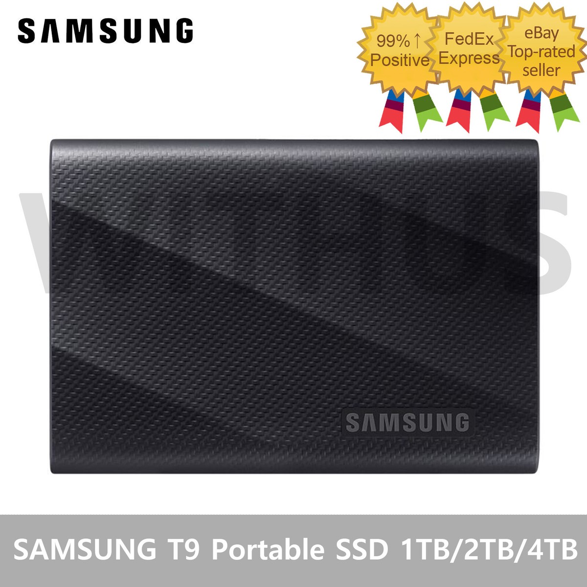 SAMSUNG T9 Portable SSD 1TB/2TB/4TB USB 3.2 Gen 2x2 Solid State