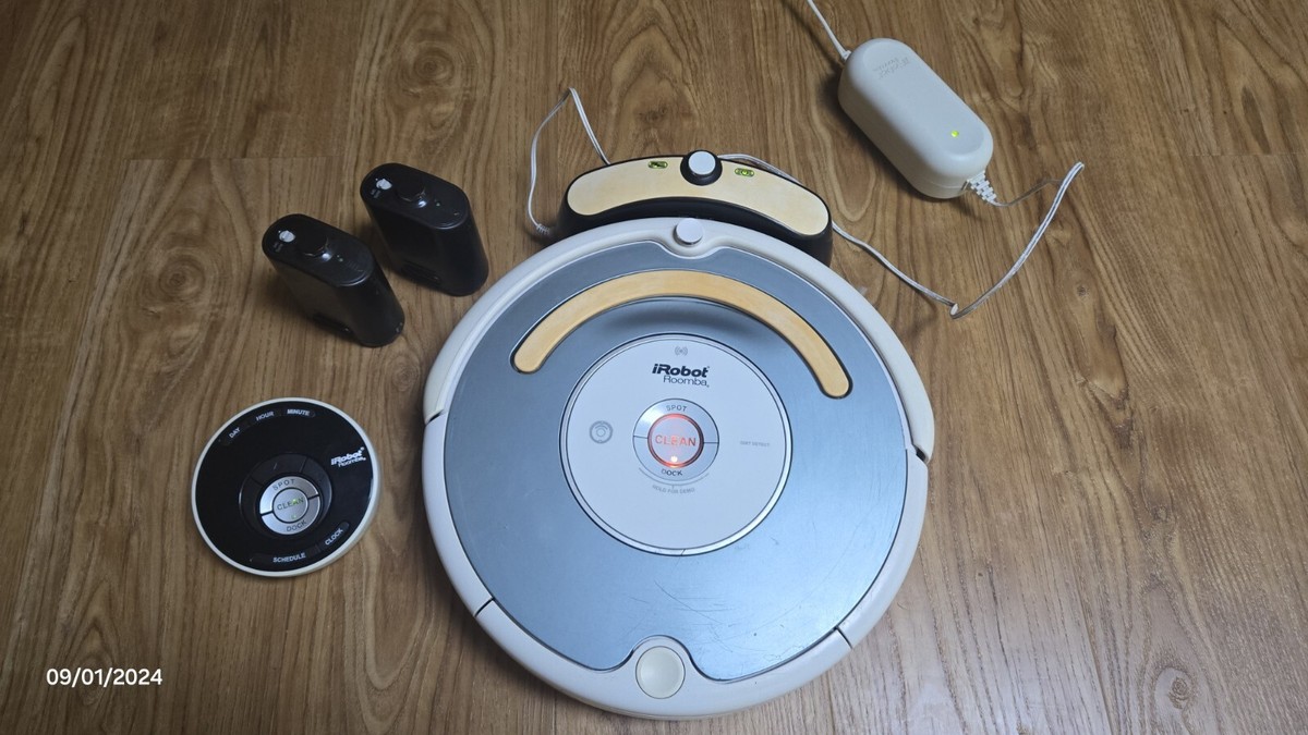 iRobot Roomba 531 White With Remote And Virtual Wall Towers - Sold