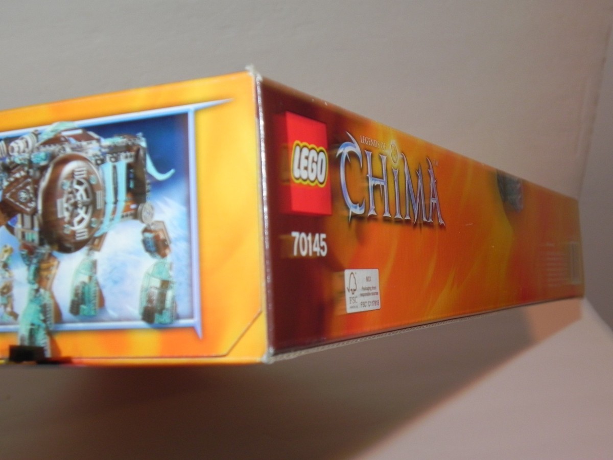 LEGO LEGENDS OF CHIMA: Maula's Ice Mammoth Stomper (70145) for