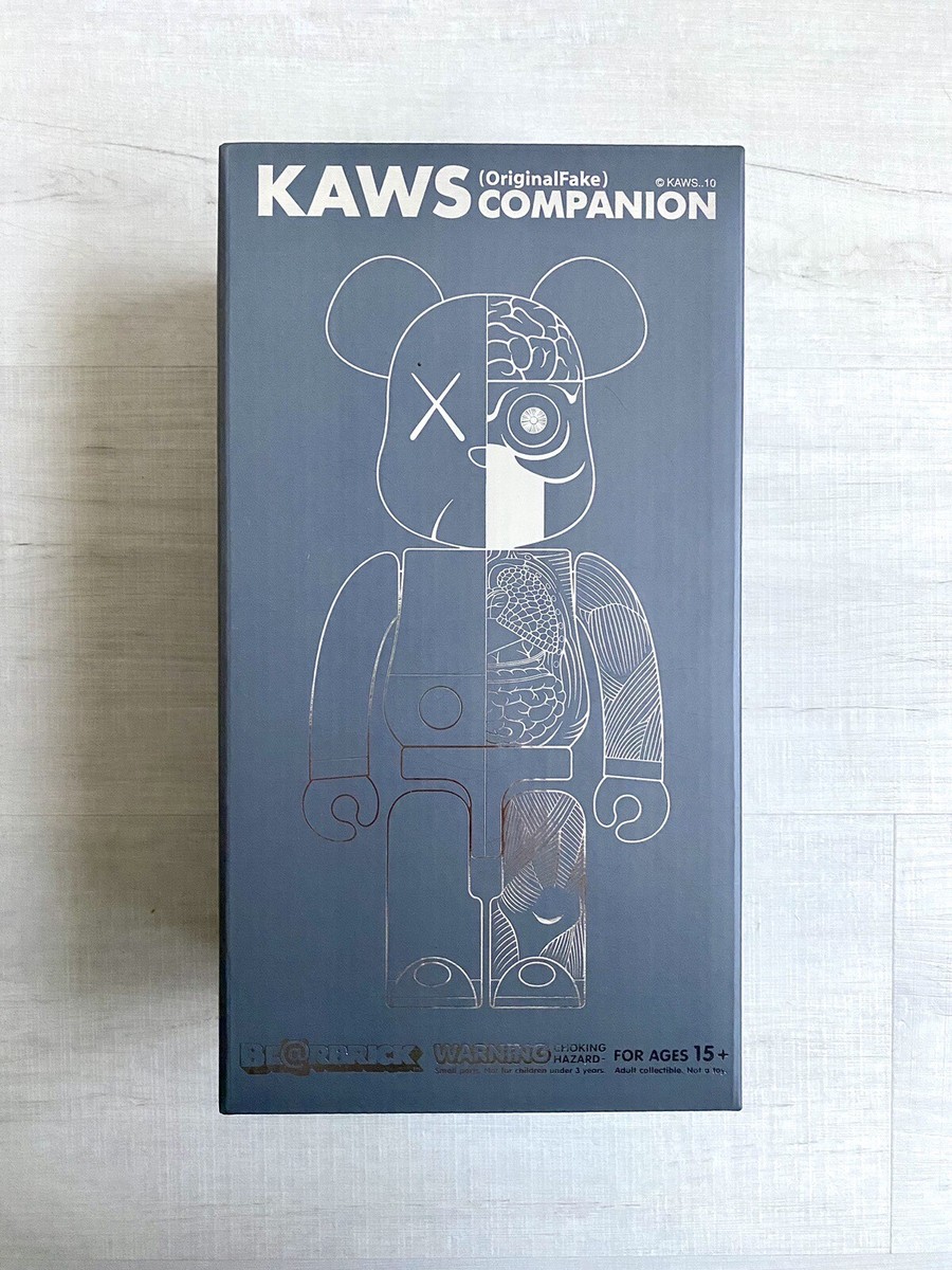 Kaws Original Fake Dissected Bearbrick 400%. Brand New Unopened