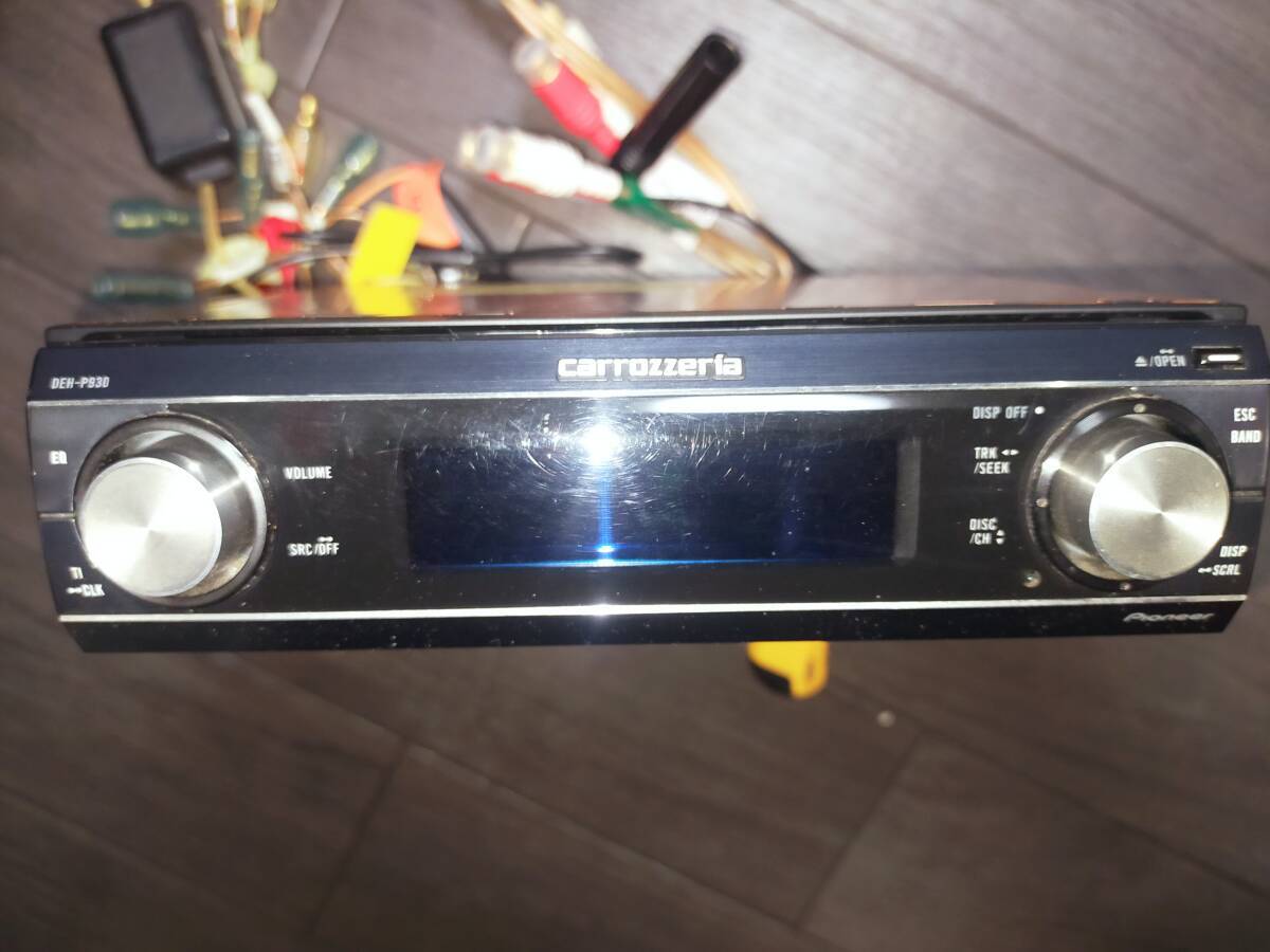 Pioneer Carrozzeria DEH-P930 1Din Car Audio CD Player WMA MP3