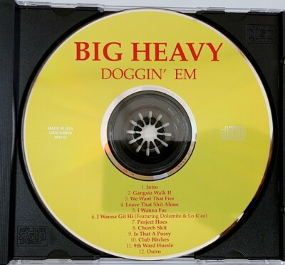 CD) Big Heavy – Doggin' Em , Original Press, RR112, Album, Rare