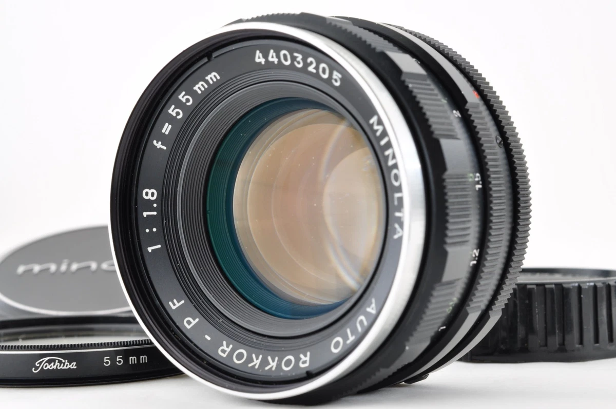 Minolta Rokkor PF 55mm Focal f/1.8 Camera Lenses for sale | eBay