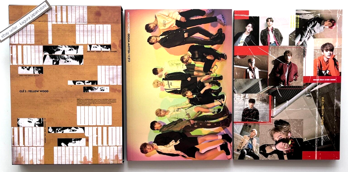 Stray Kids Cle 2 : Yellow Wood Taiwan Special Edition CD + Booklet