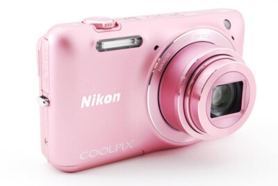 Nikon COOLPIX S6600 Compact Digital Camera Pink | eBay