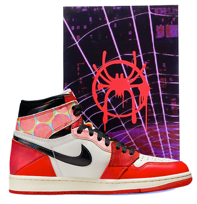 👟Air Jordan 1 High OG Spider-Man Across the Spider-Verse New in