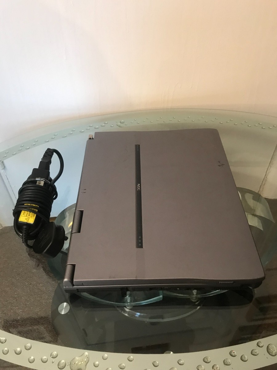 Vintage Nec Versa SXi Laptop, 14 inch Windows XP, Office 2010, in