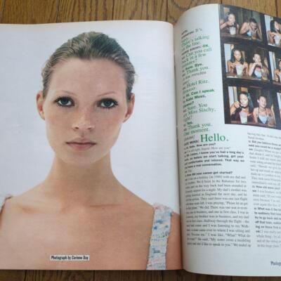 Interview March1999 Kate Moss Story | eBay