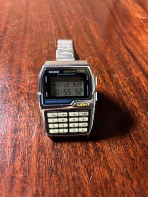 CASIO Data Bank DB-150 Digital Watch Vintage 80s 90s Rare Model | eBay
