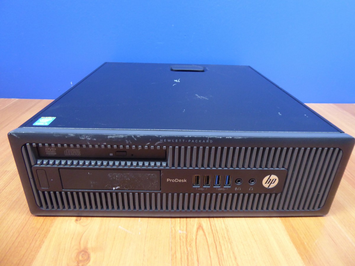 HP PRODESK 600 G1 SFF DESKTOP PC INTEL i3-4160 3.6GHz 8GB 500GB