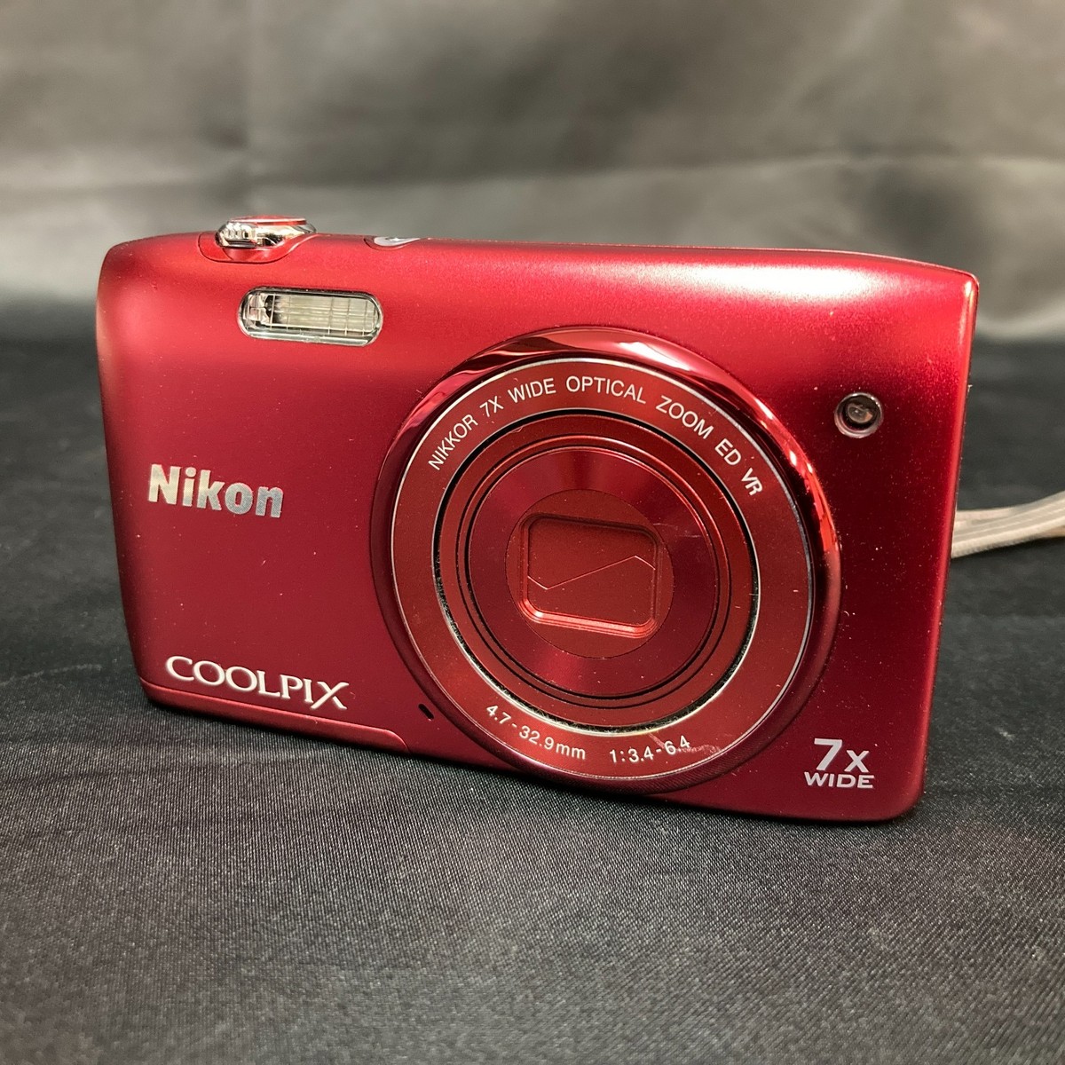 Nikon COOLPIX S3500 20.1MP Digital Camera - Red for sale online | eBay
