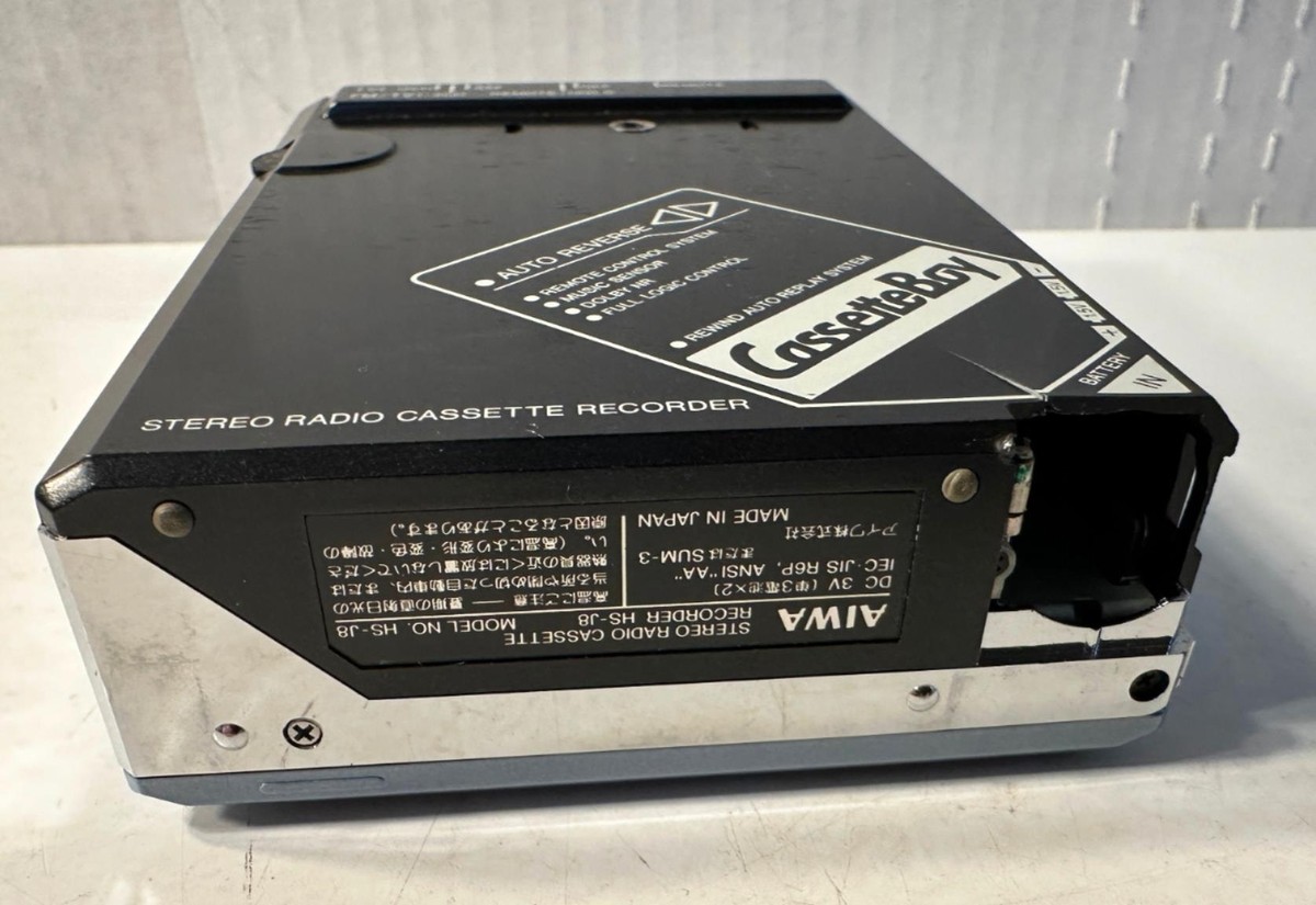 AIWA アイワ HS-J8 カセットボーイAIWA カセットプレーヤー カセット