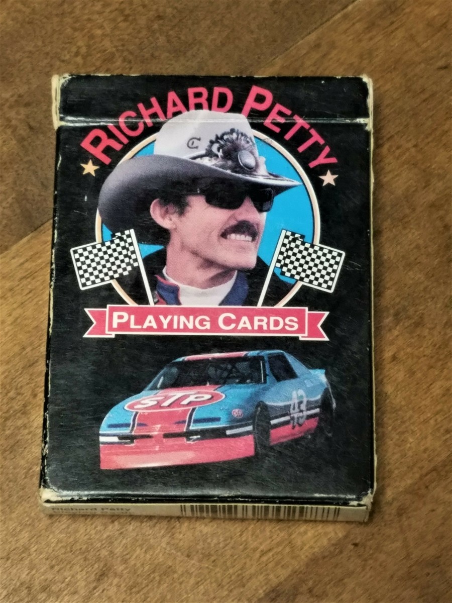 Vintage Richard Petty NASCAR Playing Cards Deck Poker US Playing