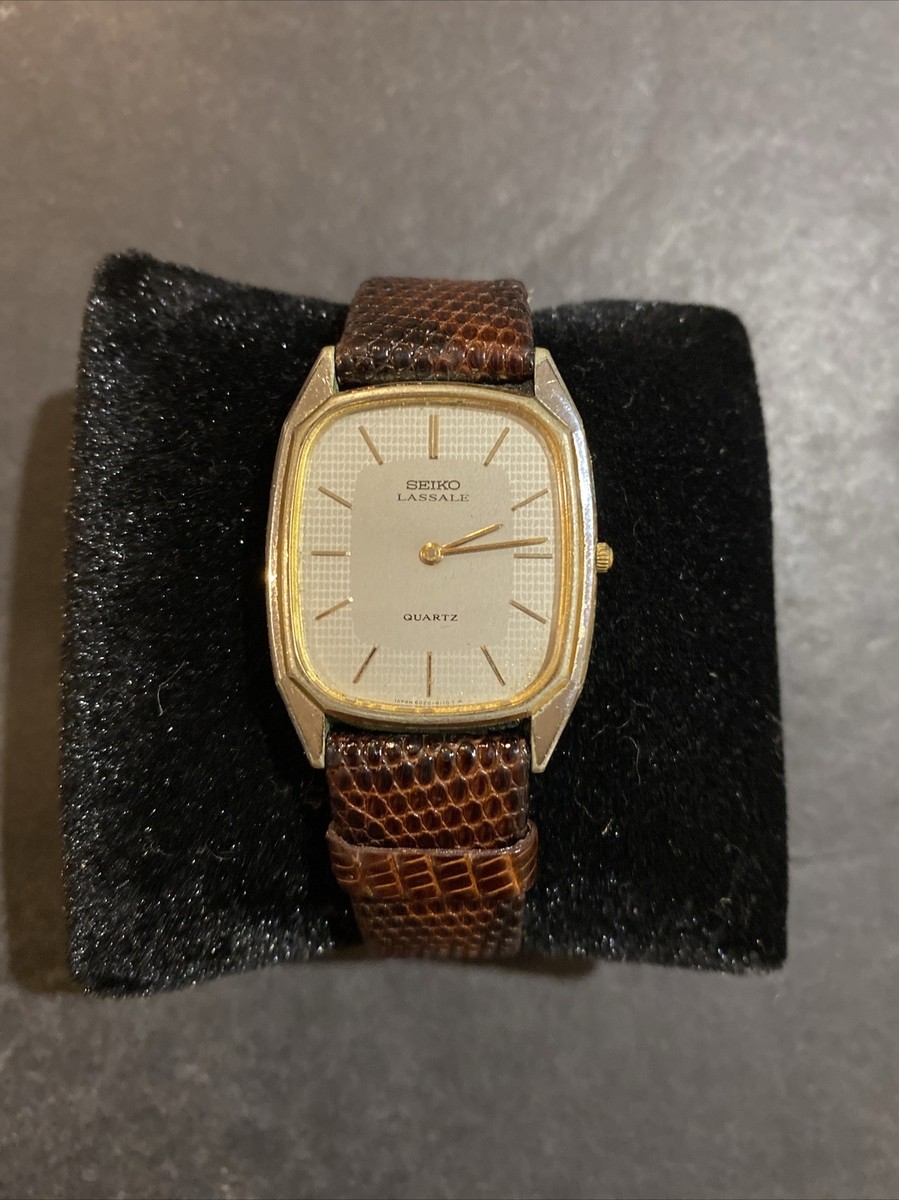 Vintage SEIKO Lassale Thin Men's Watch 6020 | eBay