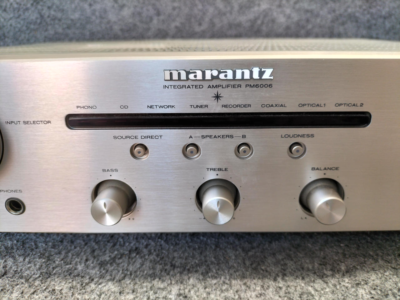 Marantz PM6006 Stereo Integrated Amplifier Silver W/Remote