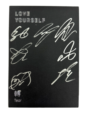 BTS Bangtan Boys Signed Autograph Love Yourself Tear CD Set