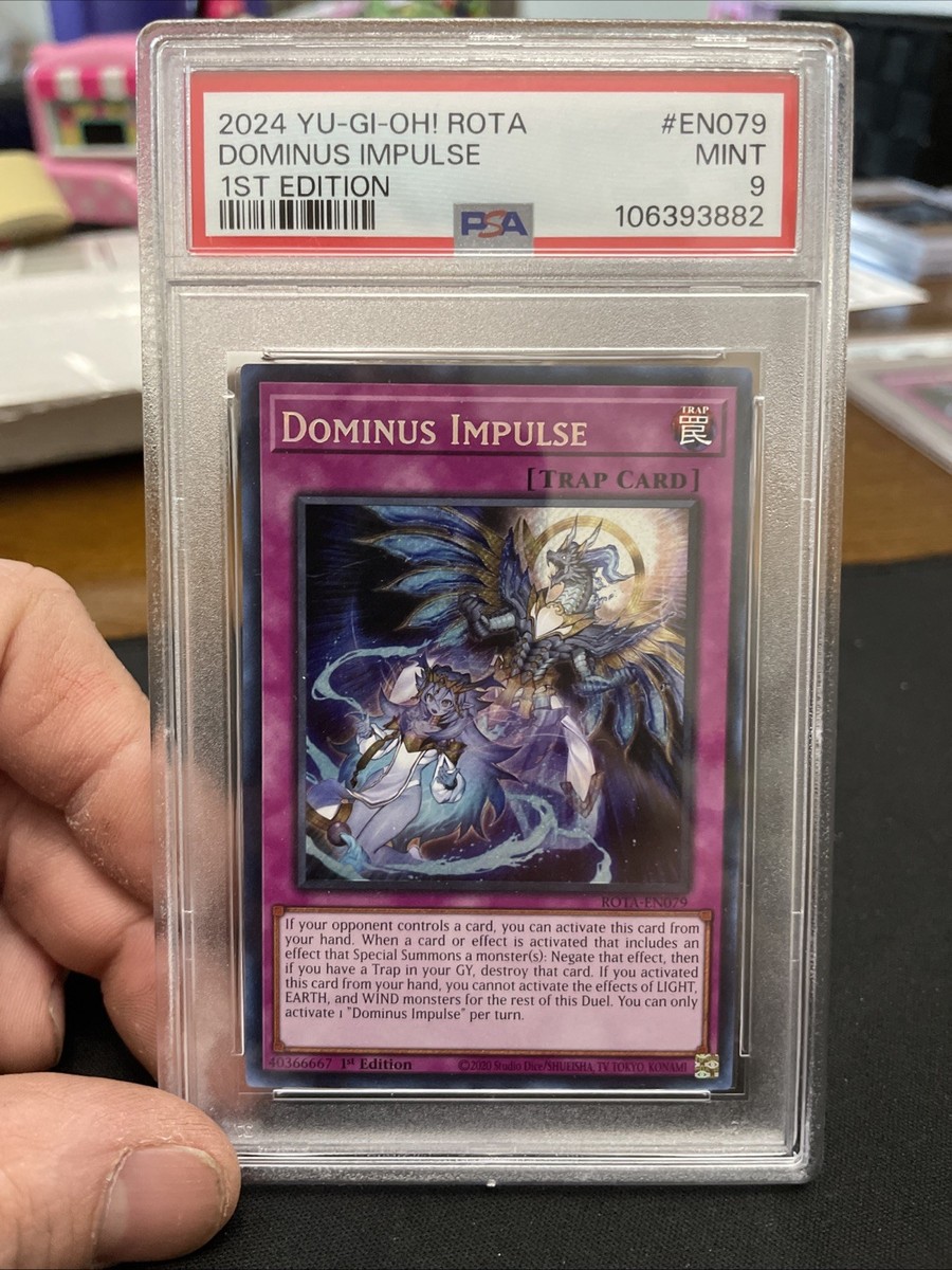Dominus Impulse ROTA-EN079 Rage of the Abyss 1st Edition PSA 9