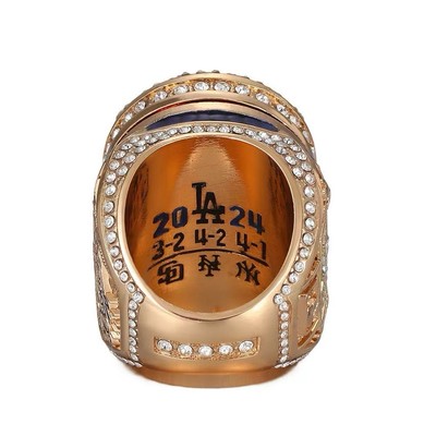 NEW 2024 LOS ANGELES LA DODGERS WORLD SERIES CHAMPIONSHIP RING