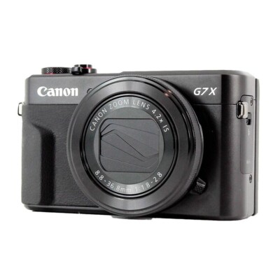 Canon PowerShot G7X Mark II Compact Digital Camera Touch Screen