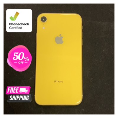 Apple iPhone XR - 64GB -Black (Unlocked) A1984 (CDMA + GSM)~SRF