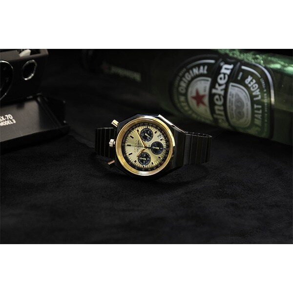 CITIZEN Record Label x TiCTAC 40th Anniversary Tsuno Chrono AN3704