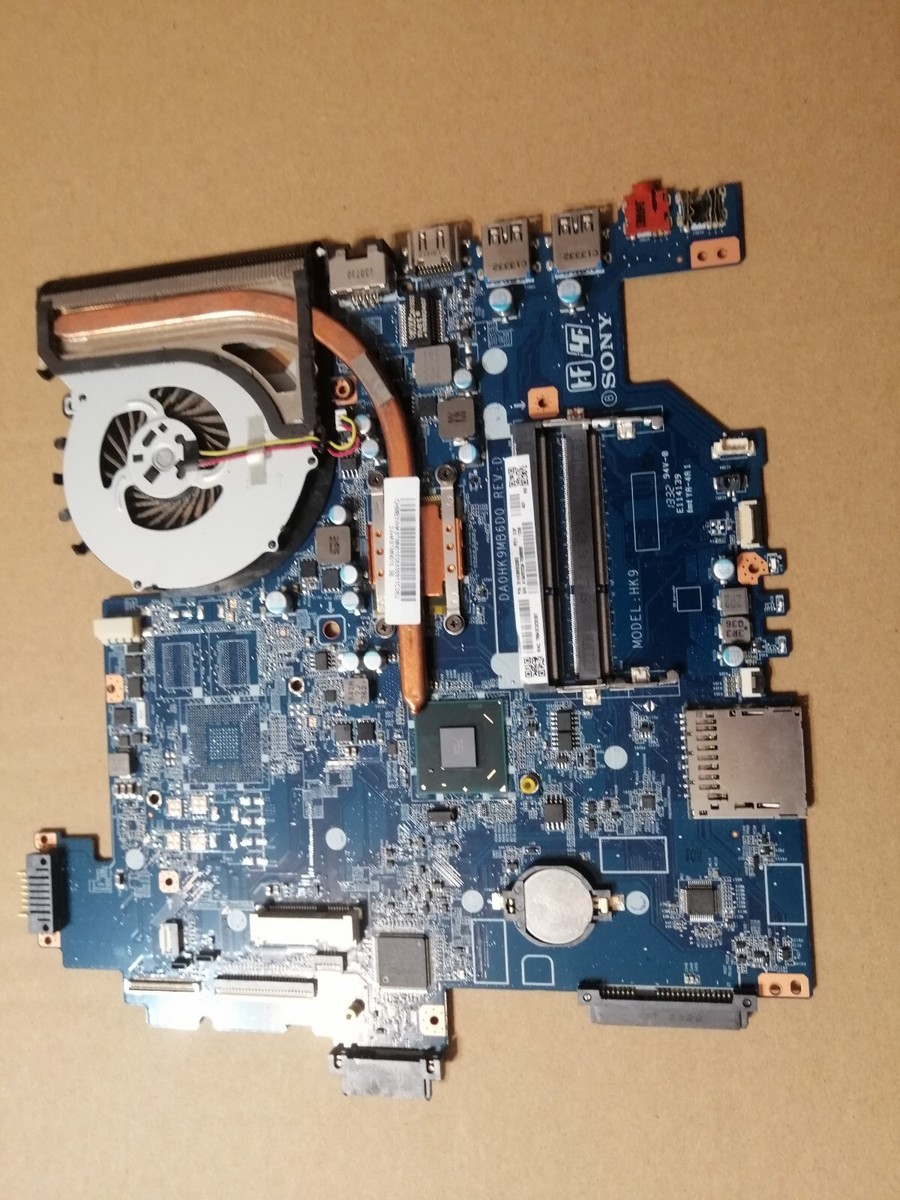 Laptop Motherboard Sony Vaio SVF152C29M SVF152 I3-3217U (Broken