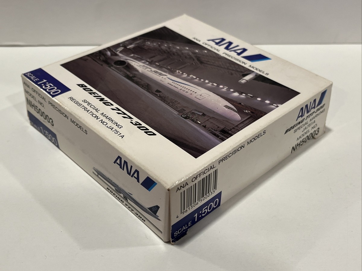 1:500 Herpa ANA Air Nippon Airways Boeing 777 300 Scale Model Toy