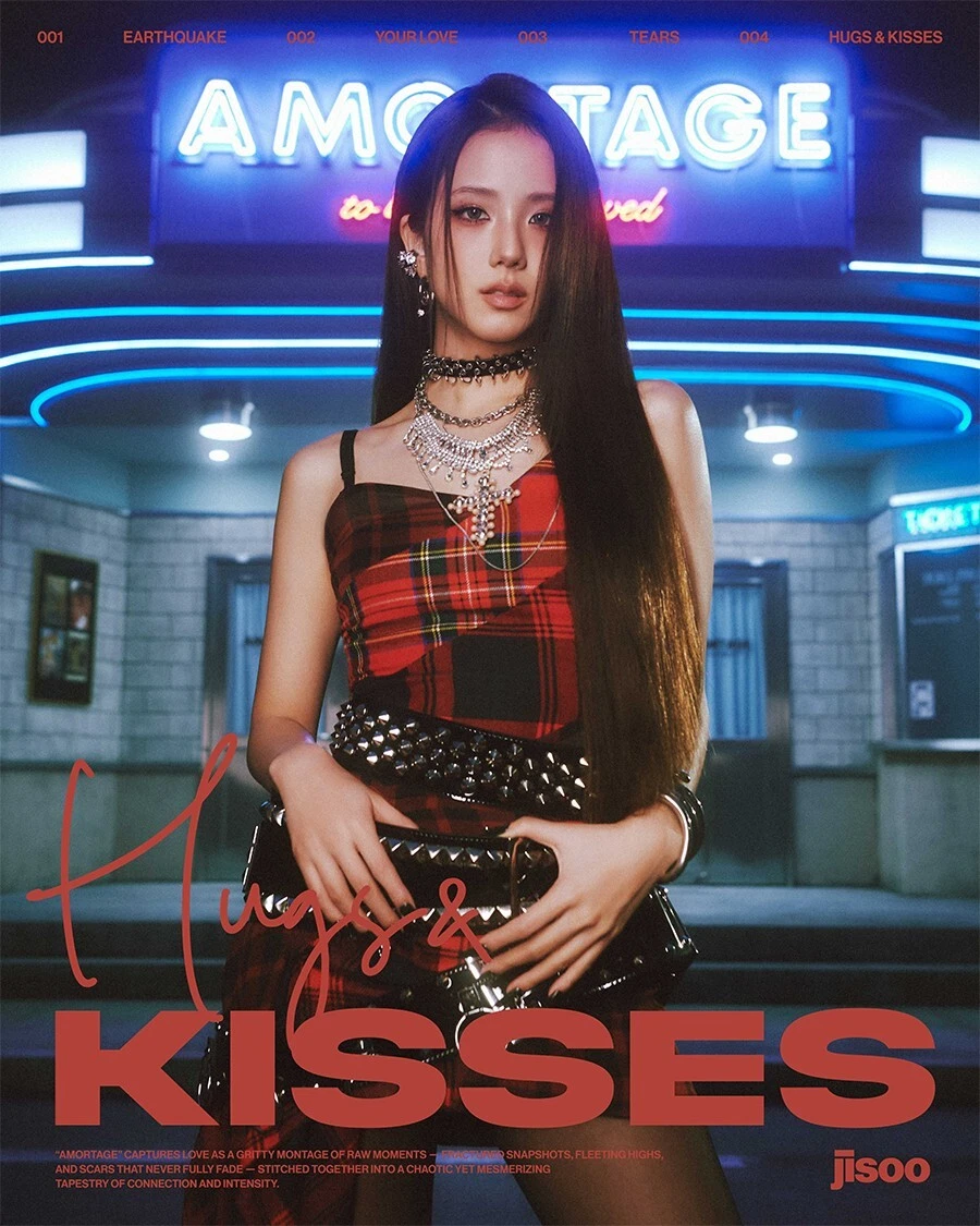 BLACKPINK JISOO [AMORTAGE] 1st Mini Album APP Ver/Kit+Photo Card+5