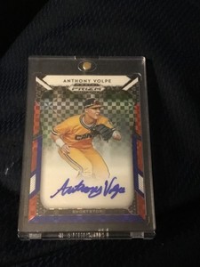 2019 Panini Anthony Volpe auto 直筆サイン シリ 2019 Panini Anthony